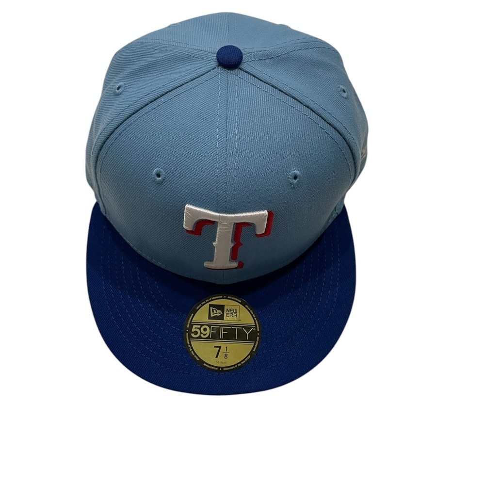 Blue and Red Baseball Cap